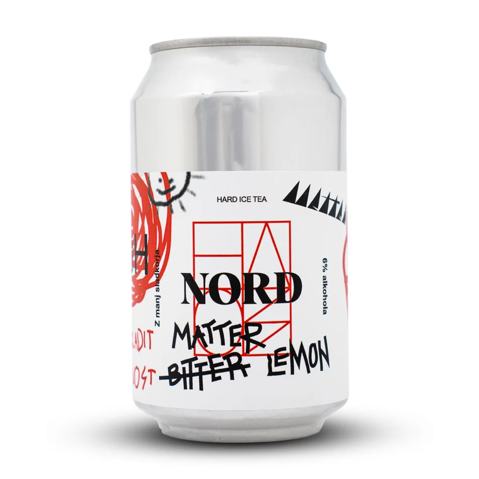 Nord Hard Seltzer Matter Lemon 0,33 L