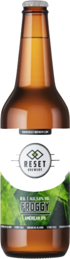 Pivo IPA Reset Froggy STK 0,5 L