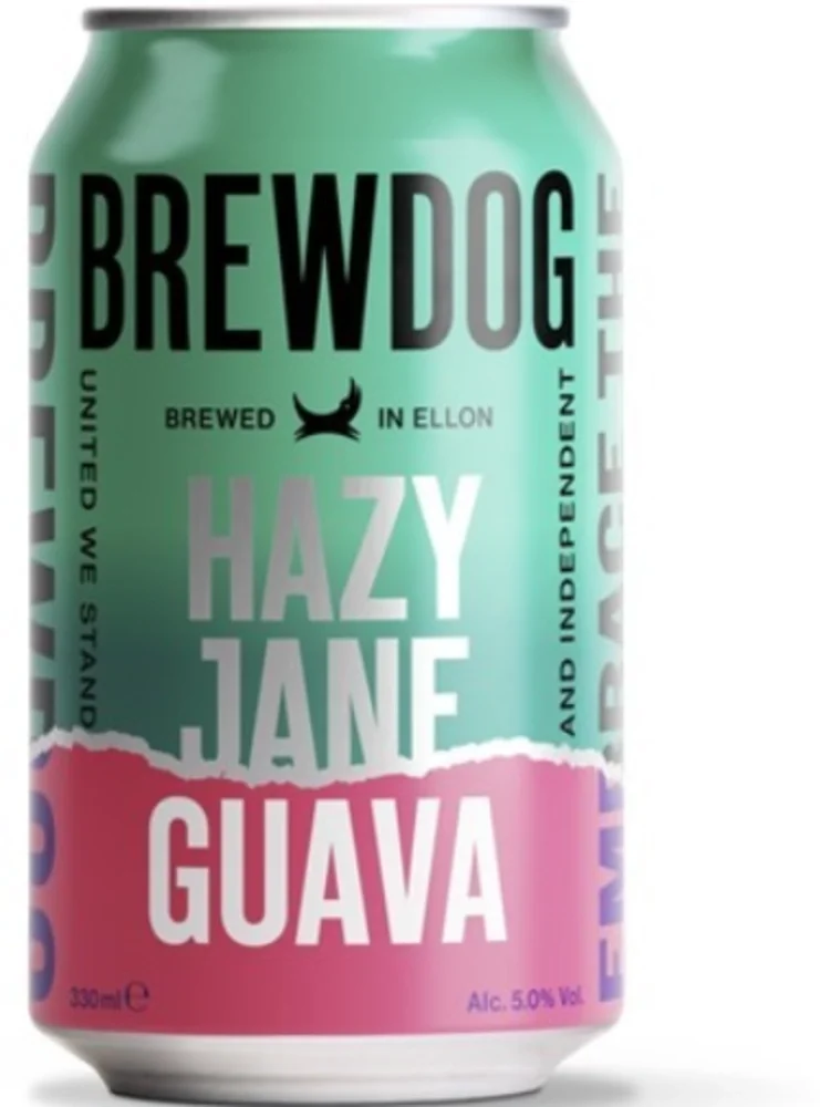 Pivo NEIPA Brewdog Hazy Jane Guava PLO 0,33 L
