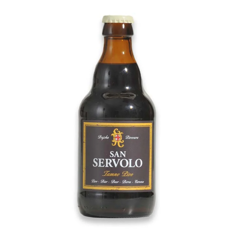 Pivo Tamno San Servolo STK 0,33 L