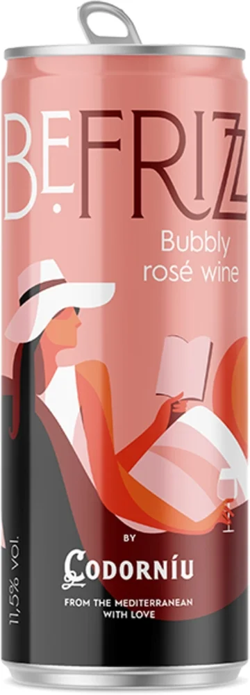 Pjenušac Codorniu Be Frizz Rose 0,25 L