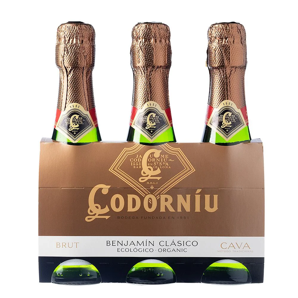 Pjenušac Codorniu Cava Classico Brut 3-pack 0,20 L