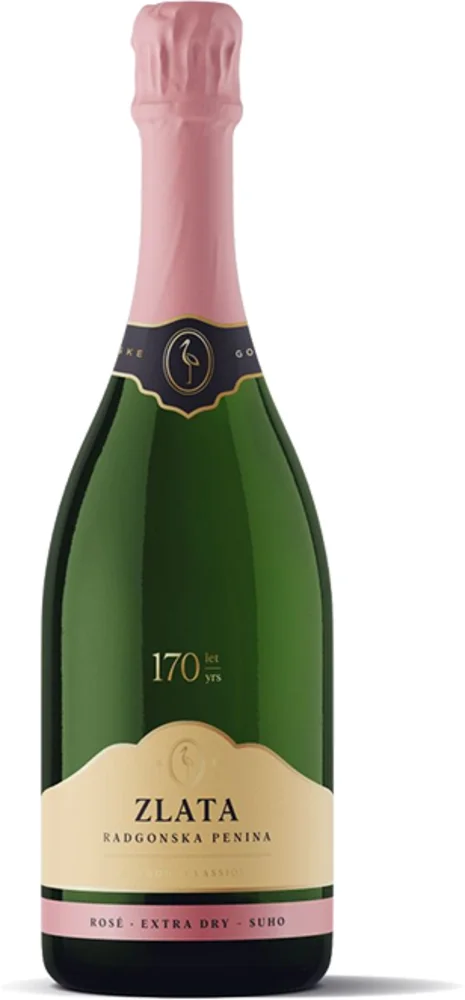 Pjenušac Radgonske Gorice Zlata Extra Dry Rose 0,75 L