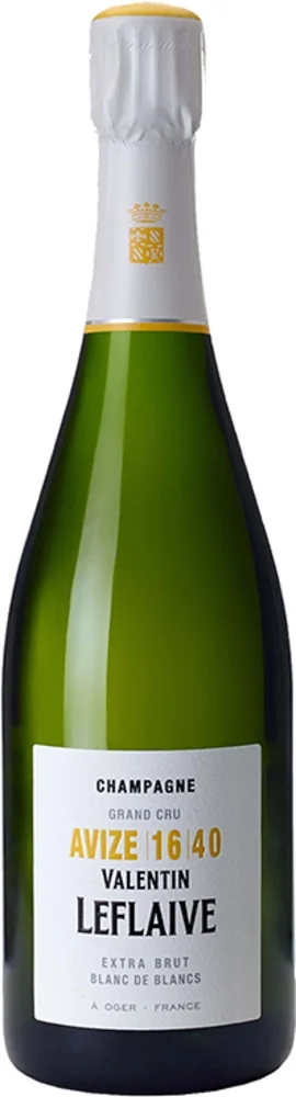 Champagne Avize Grand Cru Blanc de blancs extra brut CV 16 40 Valentine Leflaive 0,75 L