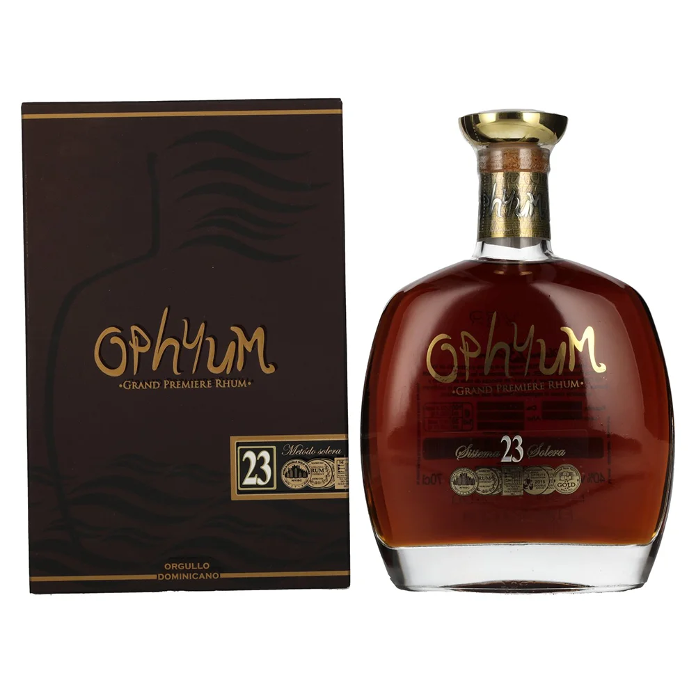 Rum 23 Anos Solera Ophyum poklon kutija 0,7 L