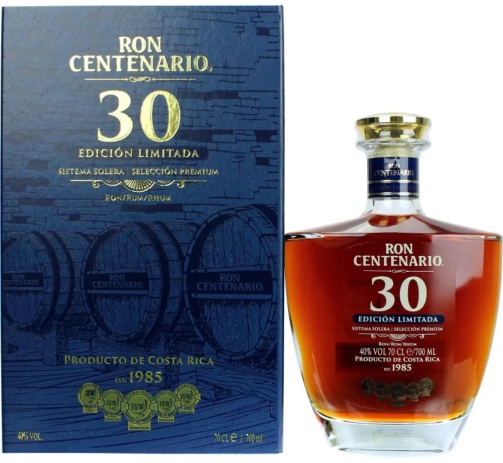 Rum 30 Sistema Solera Ron Centenario poklon kutija 0,7 L