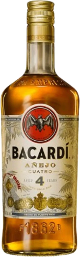 Rum Bacardi Anejo Cuatro 0,7 L