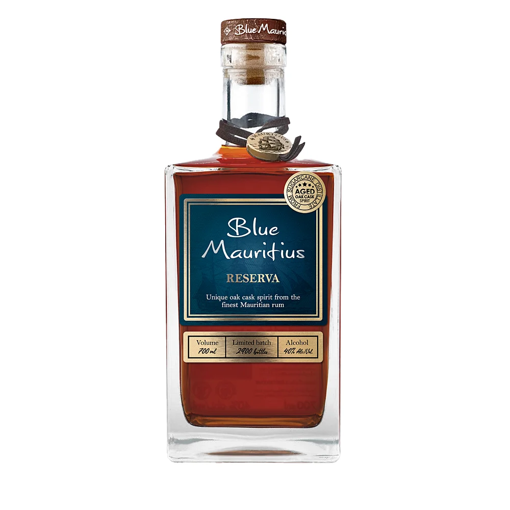 Rum Blue Mauritius Reserva 0,7 L