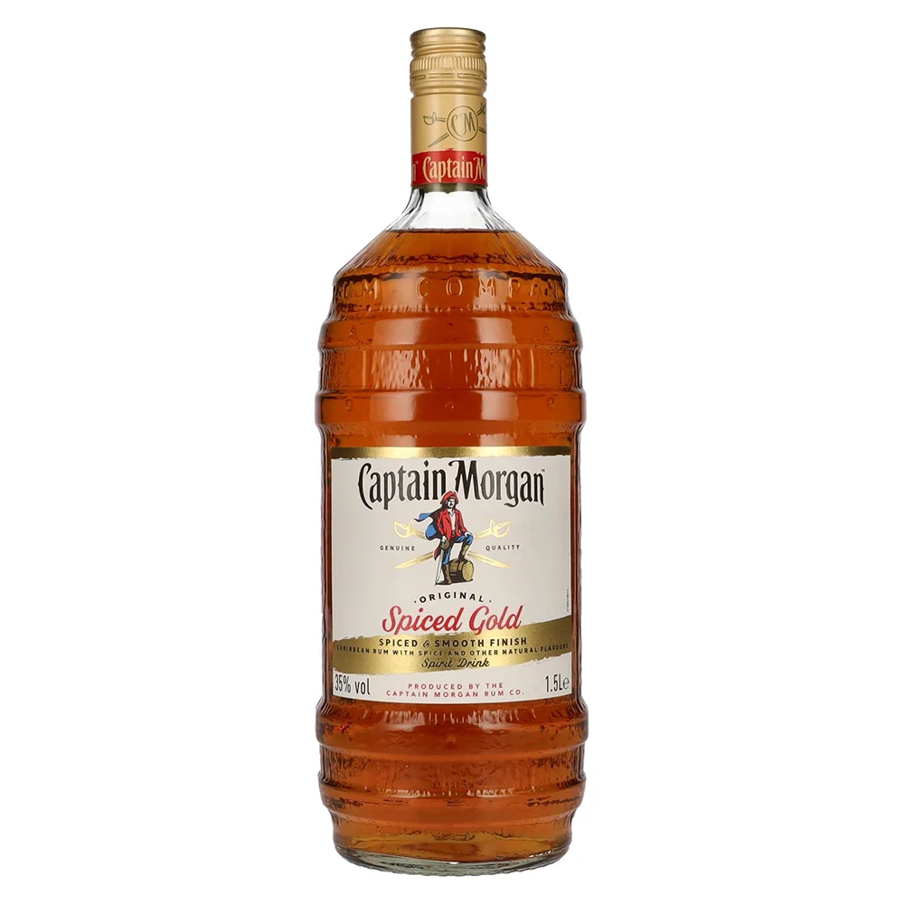 Rum Captain Morgan Spiced Barrel Bottle 1,5 L
