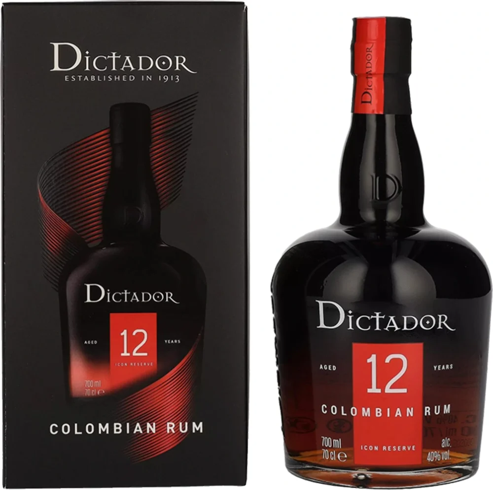 Rum Dictador 12 Y Solera poklon kutija 0,7 L