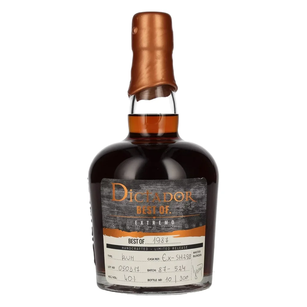 Rum Dictador Dictador BEST OF 1987 EXTREMO Rum 30Y poklon kutija 0,7 L