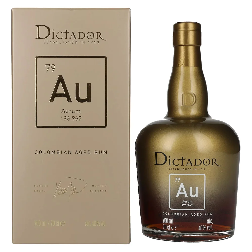 Rum Dictador X.O. AURUM poklon kutija 0,7 L