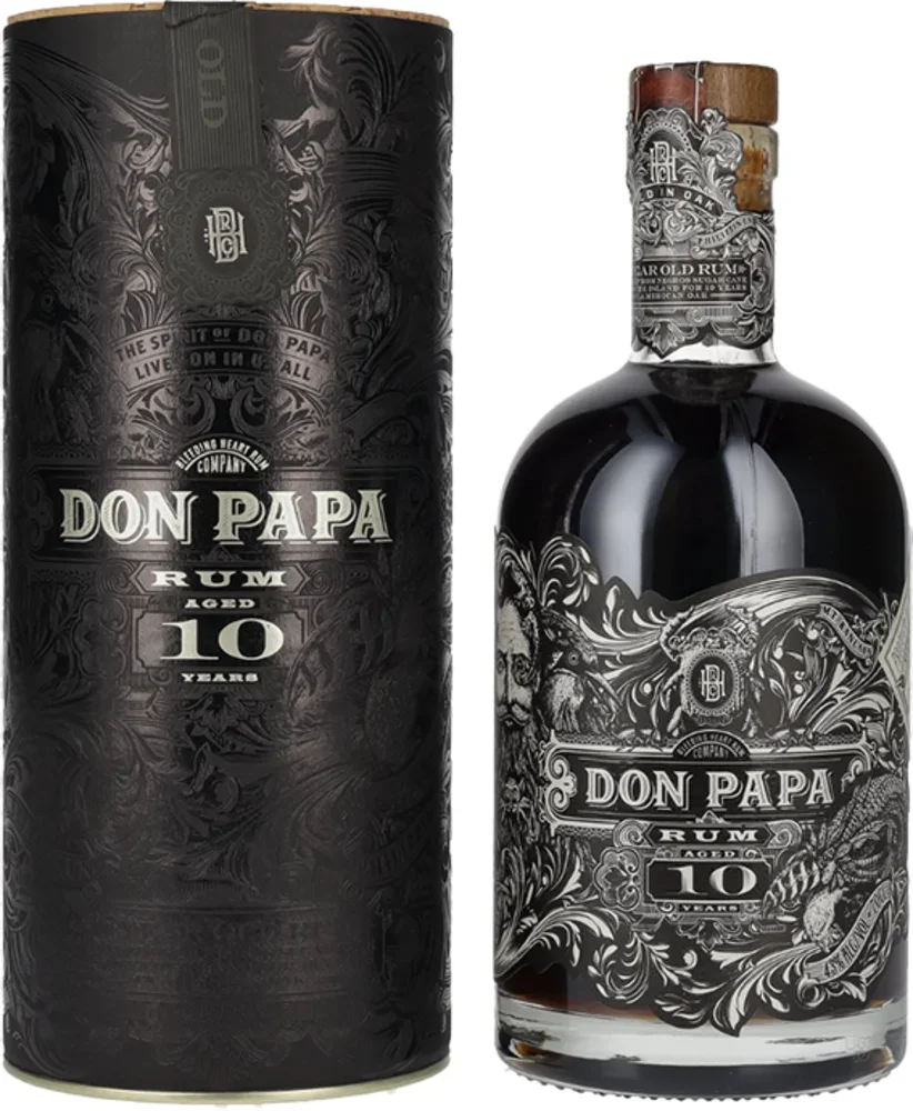 Rum Don Papa 10 y poklon kutija 0,7 L