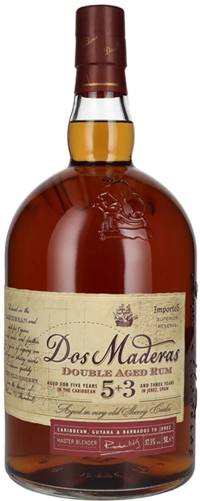 Rum Dos Maderas Double Aged Rum 5+3 3 L