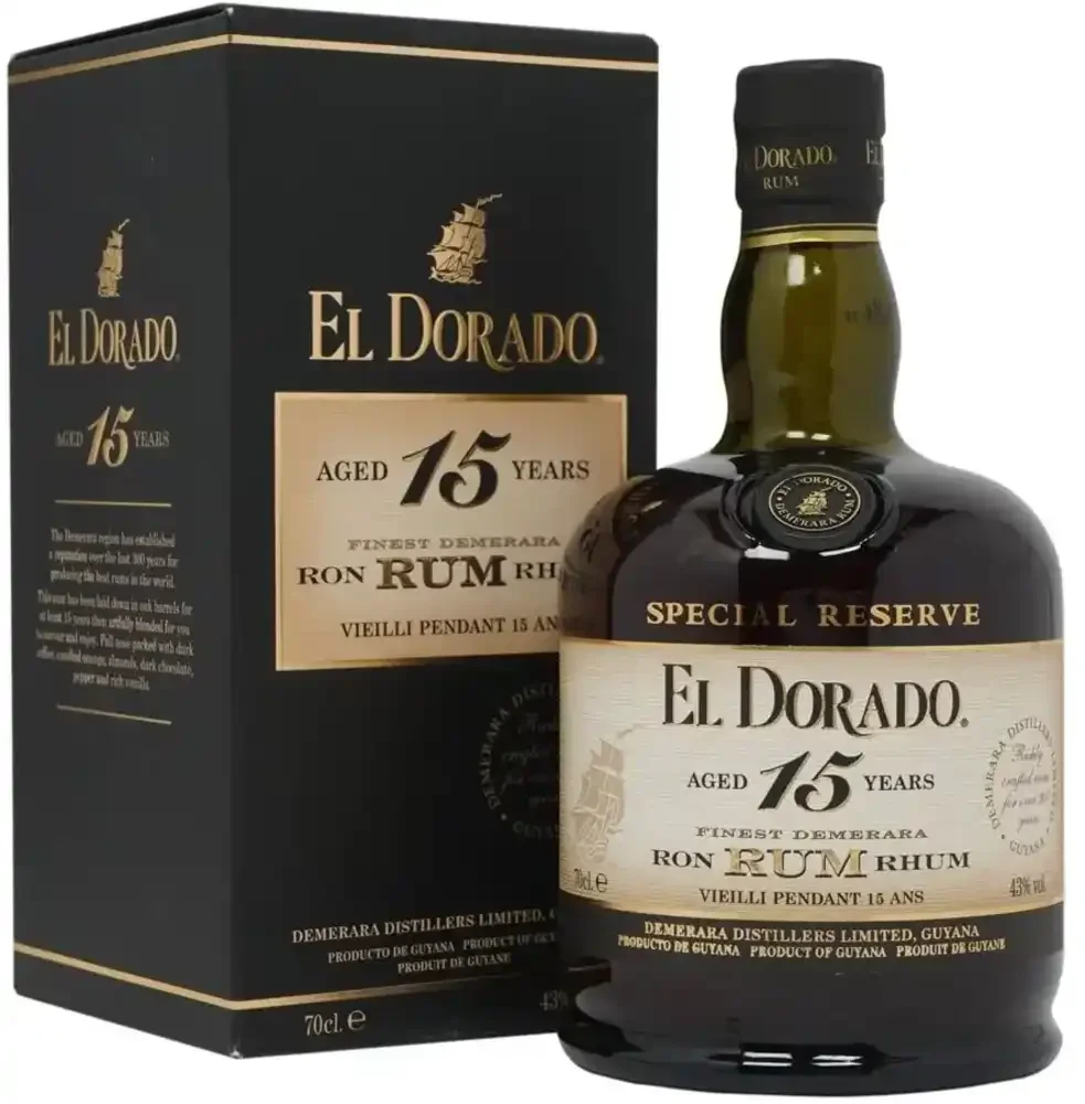 Rum El Dorado 15 godina poklon kutija 0,7 L