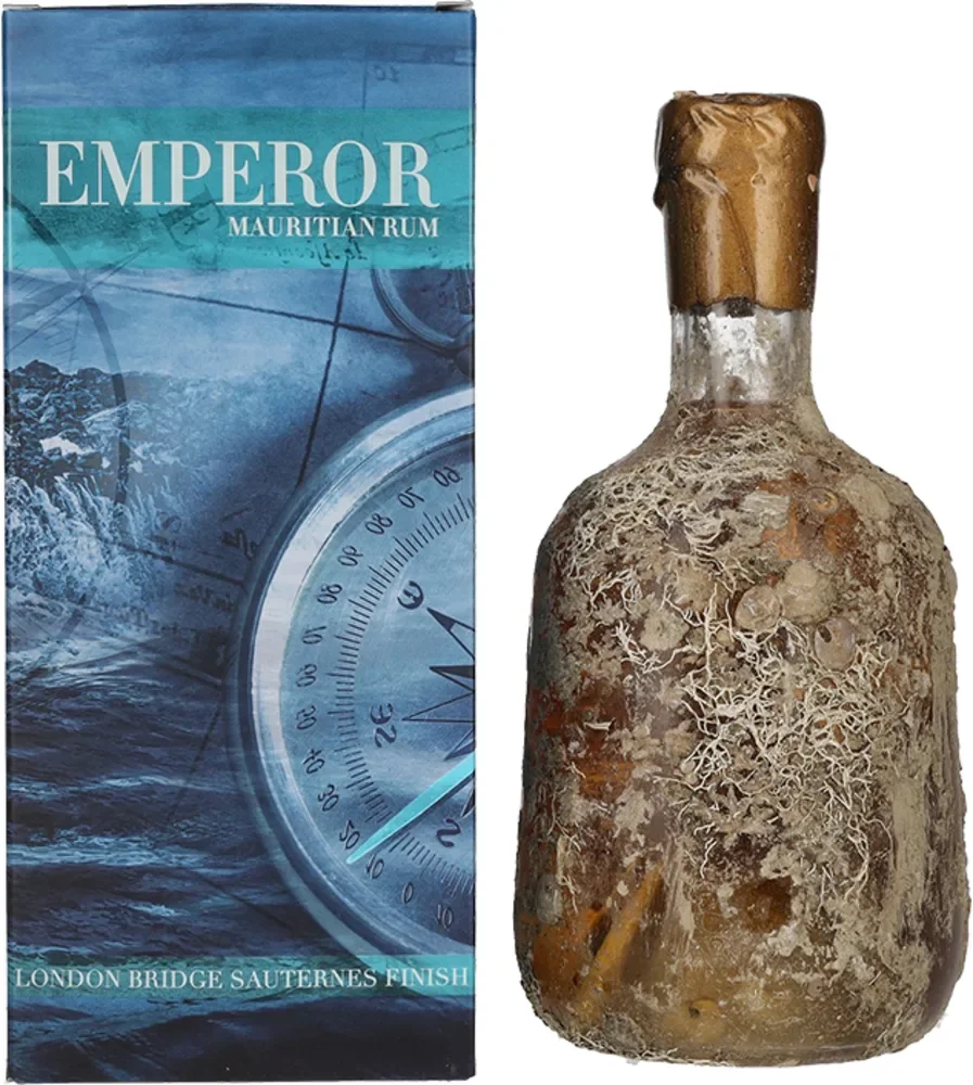 Rum Emperor DEEP BLUE London Bridge Sauternes Finish poklon kutija 0,7 L