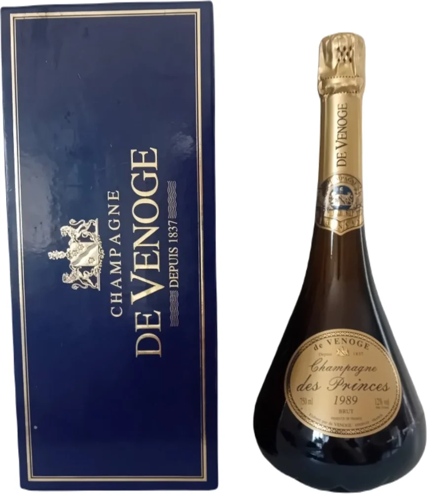 Champagne De Venoge Brut 1989 poklon kutija 0,75 L