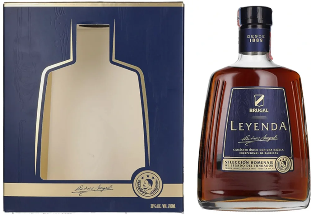 Rum LEYENDA Seleccion Homenaje Brugal poklon kutija 0,7 L