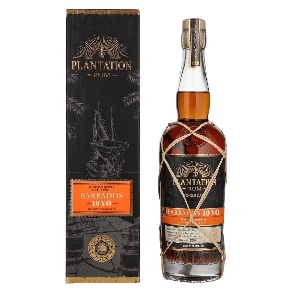 Rum Plantation BARBADOS 10 Years Old Oloroso Sherry Maturation Edition 2021 poklon kutija 0,7 L