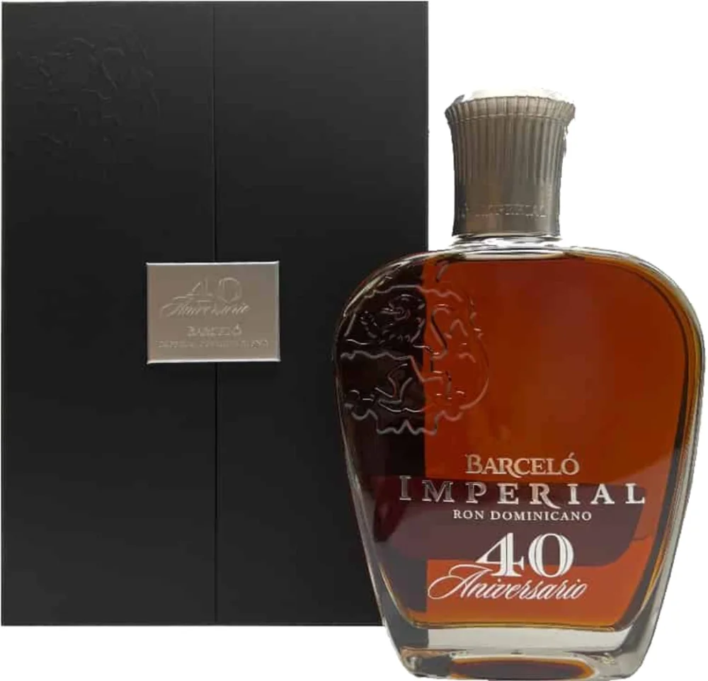 Rum Ron Barcelo Imperial Dominicano 40 Aniversario poklon kutija 0,7 L