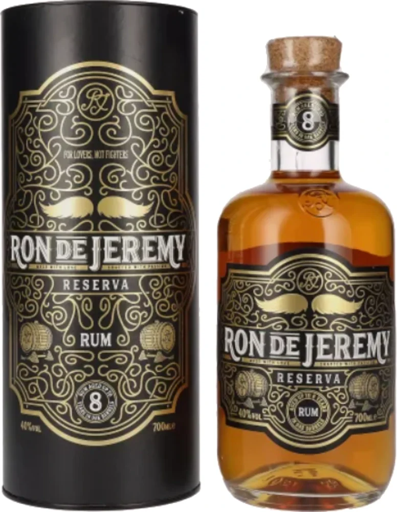 Rum Ron De Jeremy Reserva 8 Y.O poklon kutija 0,7 L