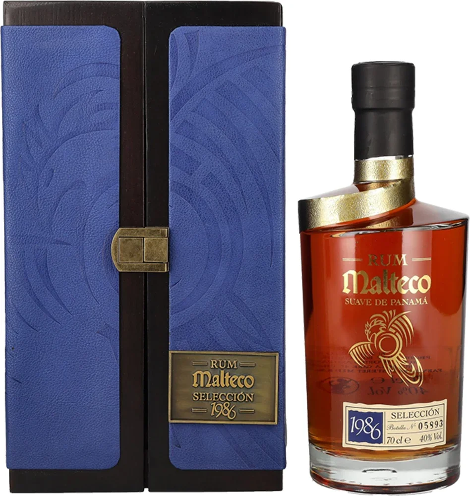 Rum Ron Seleccion 1986 Malteco poklon kutija 0,7 L