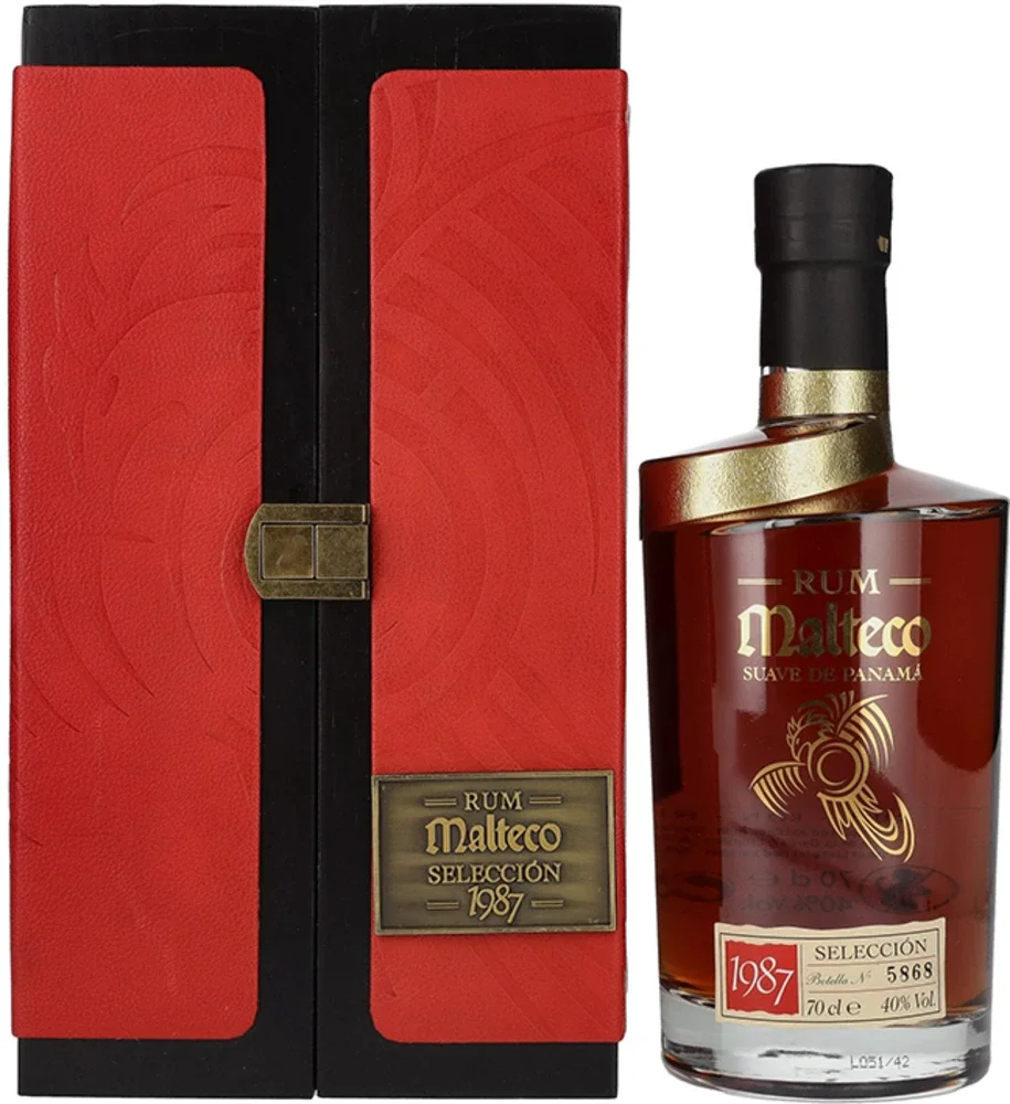 Rum Ron Seleccion 1987 Malteco poklon kutija 0,7 L