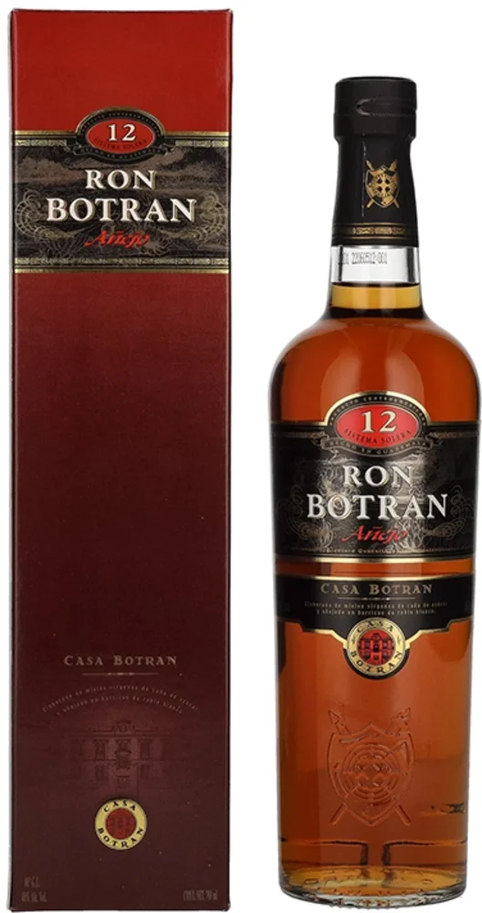 Rum Ron Solera 12 Botran poklon kutija 0,7 L