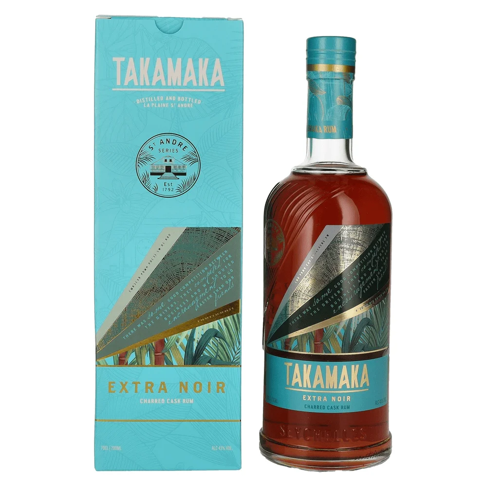 Rum Takamaka EXTRA NOIR poklon kutija 0,7 L