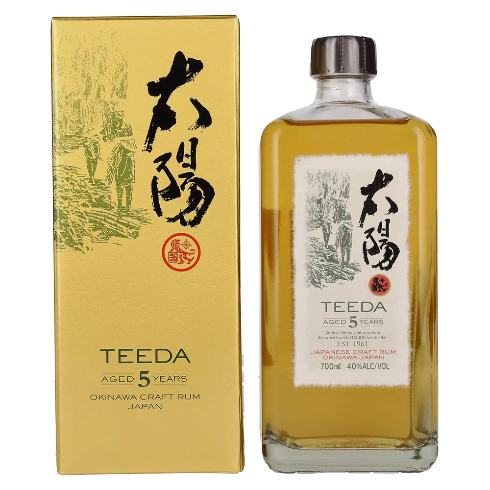 Rum Teeda 5 Years Old Japanese Craft poklon kutija 0,7 L
