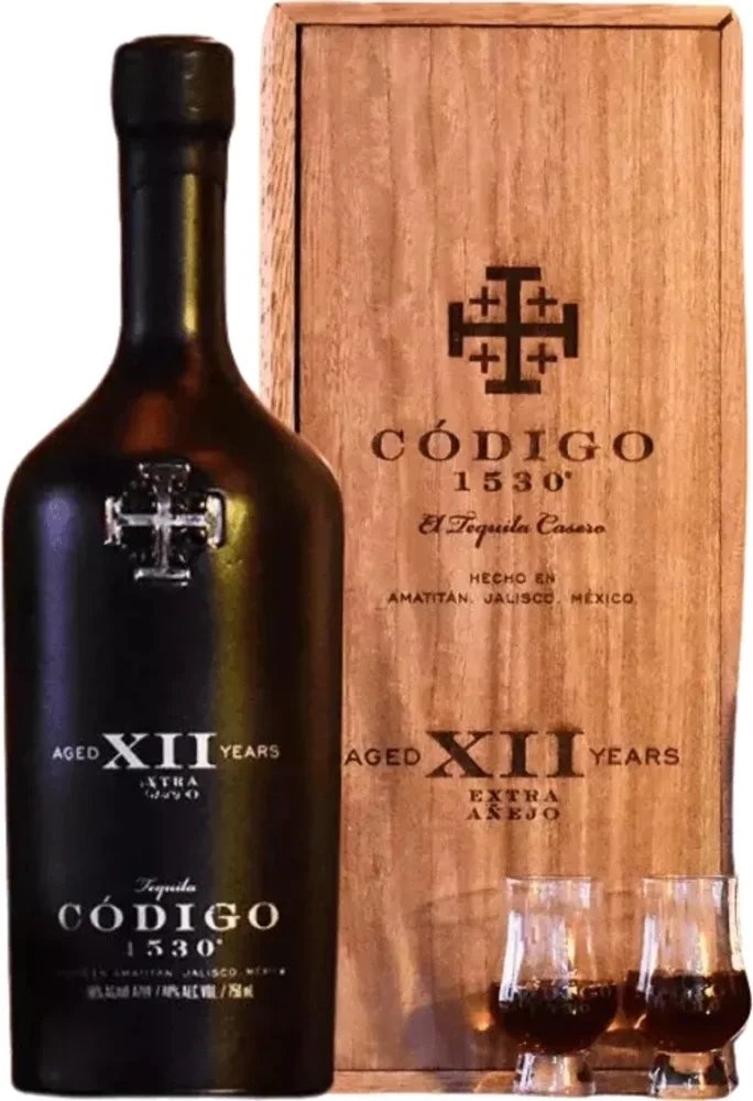 Tekila 12 year Extra Anejo Codigo 1530 0,75 L
