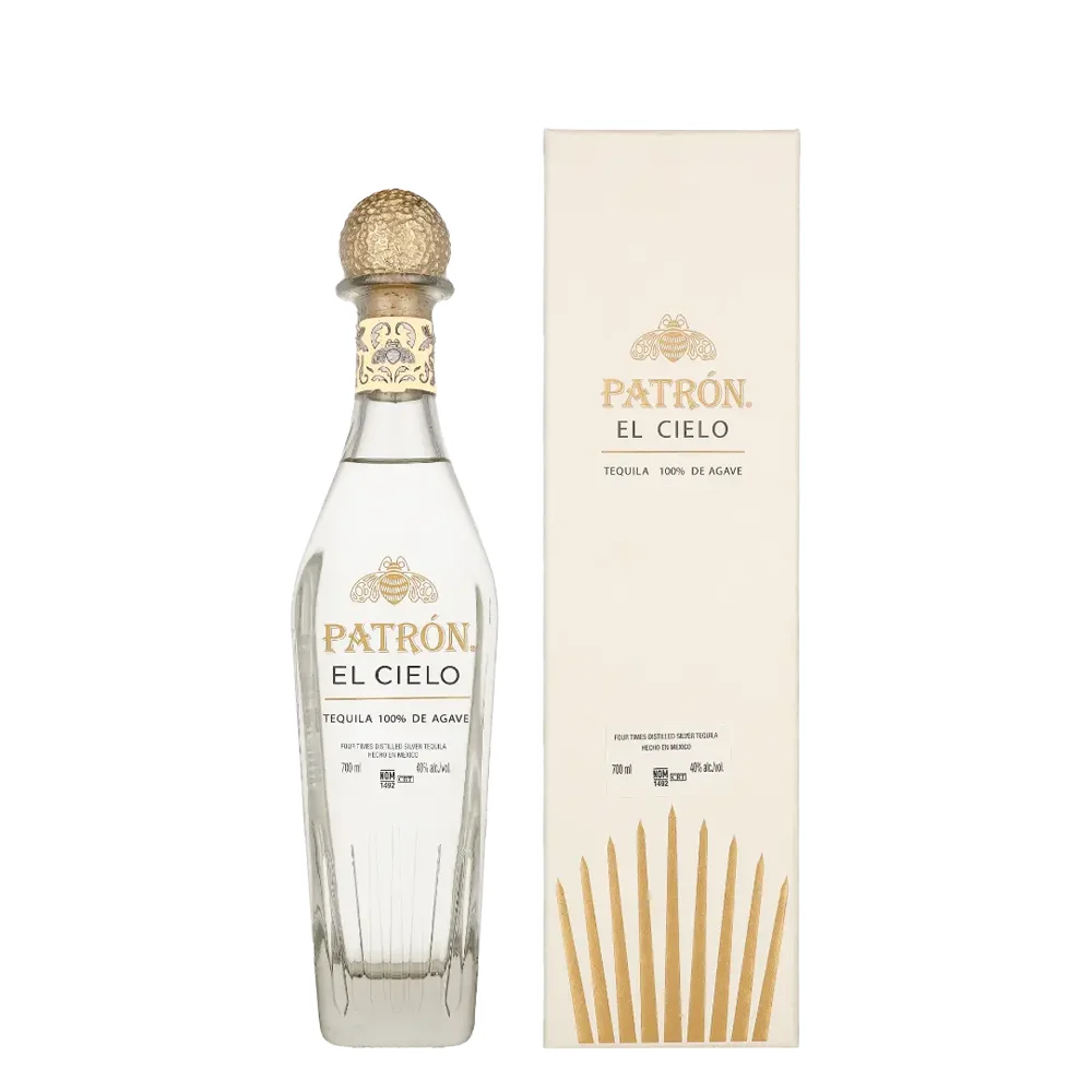 Tekila Patron El Cielo Prestige Silver poklon kutija 0,7 L