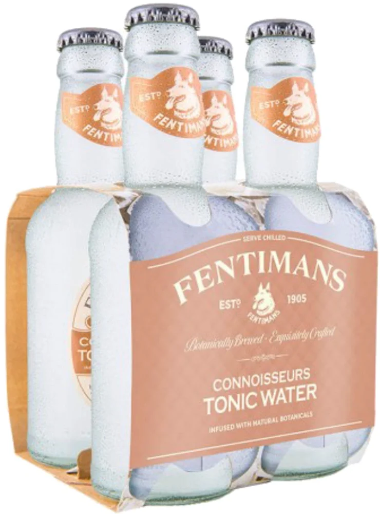 Tonik Connoisseurs Tonic Water Fentimans 0,2 L 4-pack