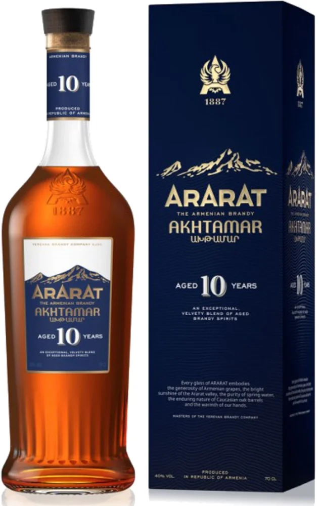 Vinjak Brandy Ararat 10 Y Akhtamar poklon kutija 0,7 L
