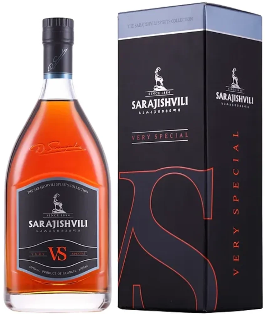 Vinjak Brandy Sarajishvili VS poklon kutija 0,5 L