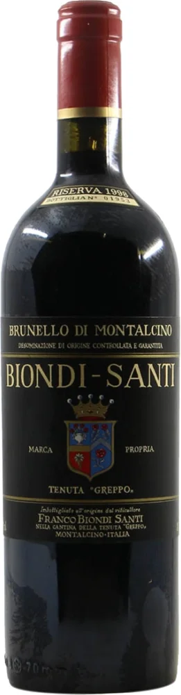 Biondi Santi Brunello di Montalcino DOCG 1998 0,75 L