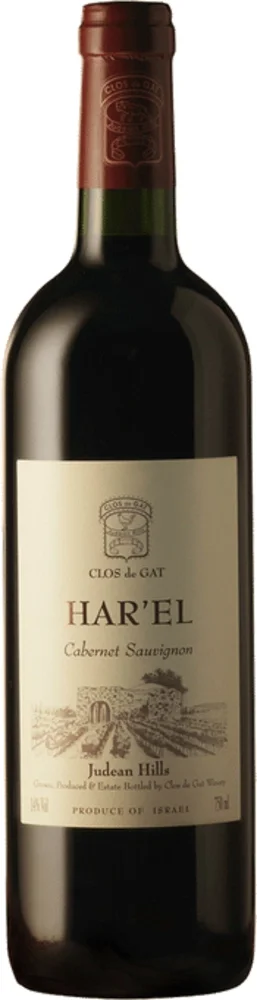 Clos de Gat Cabernet sauvignon Har'El 2013 0,75 L
