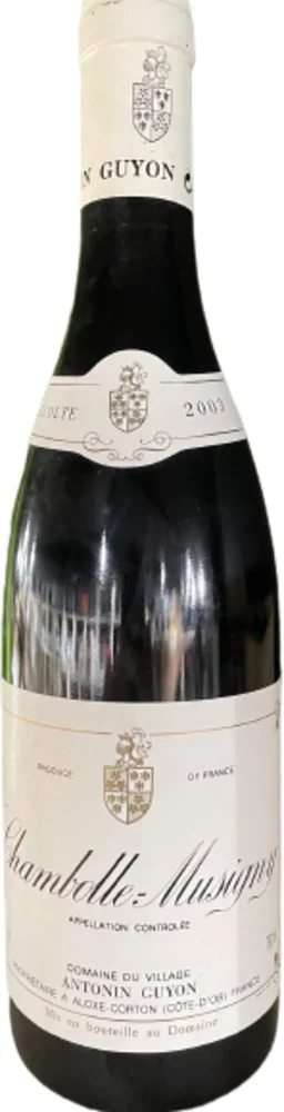 Antonin Guyon Chambolle-Musigny 2003 0,75 L
