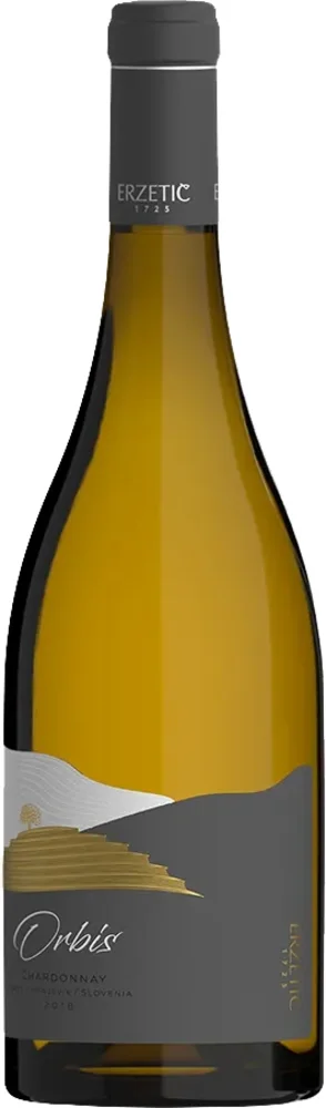 Erzetič Chardonnay Orbis 2018 0,75 L