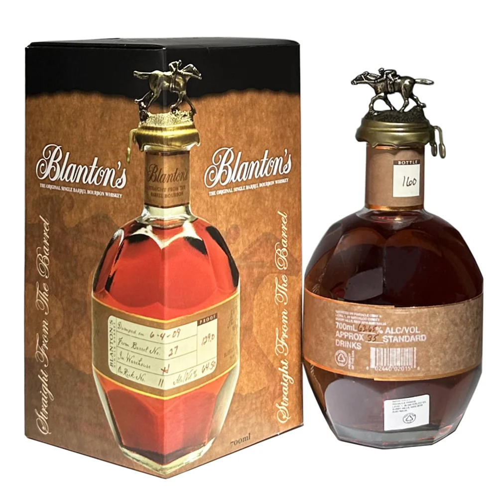 Američki viski Blanton's Single Barrel Dumped 2019 64,50% poklon kutija 0,7 L
