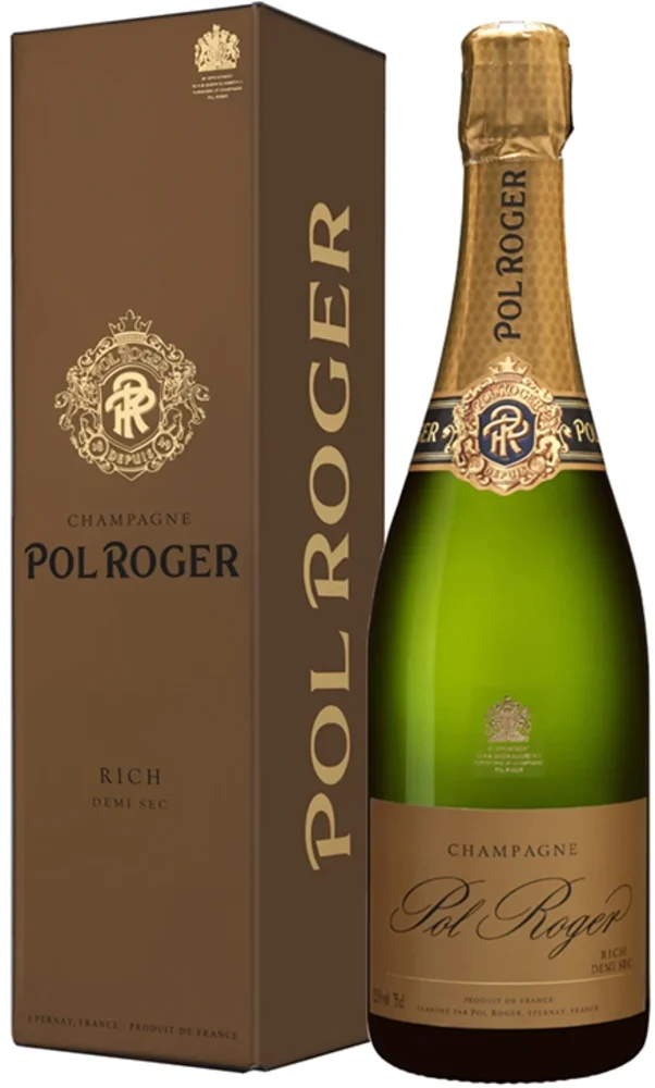 Champagne Pol Roger Demi-sec Rich poklon kutija 0,75 L