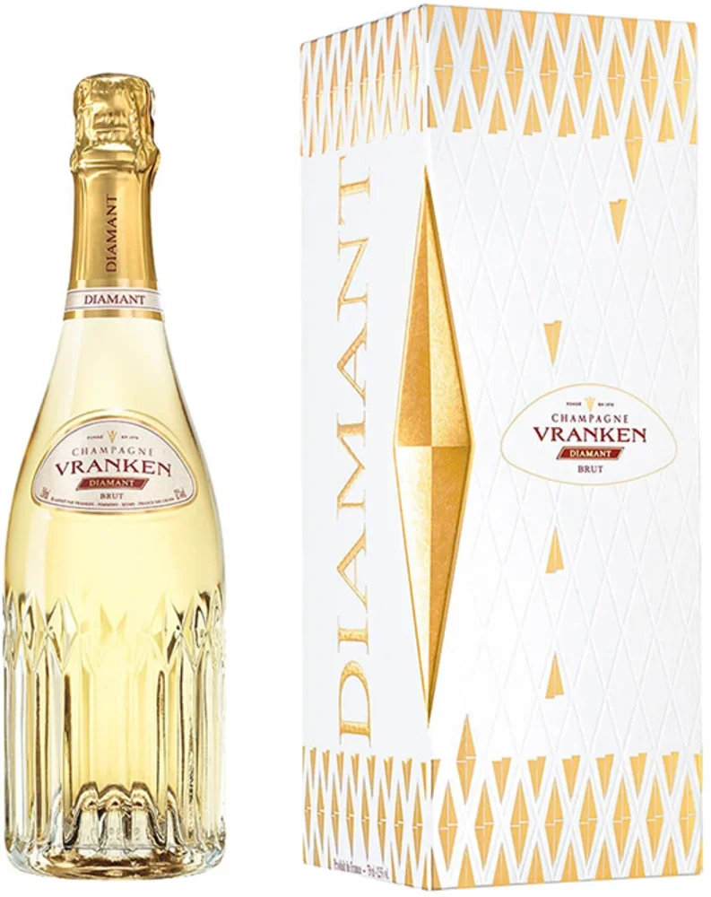 Champagne Vranken Diamant Brut poklon kutija 0,75 L