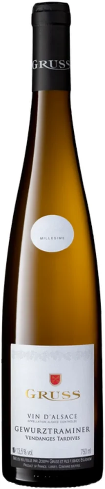 Domaine Gruss Gewurztraminer Vendanges Tardives 0,75 L