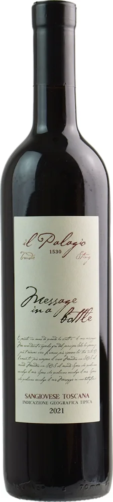 MESSAGE IN A BOTTLE Sangiovese BIO Trudie & Sting 0,75 L