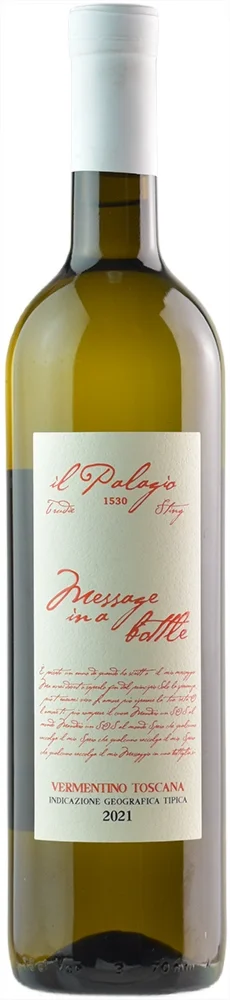 MESSAGE IN A BOTTLE Vermentino BIO Trudie & Sting 0,75 L