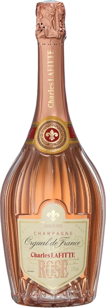 Champagne Charles Lafitte Orgueil De France Rose 0,75 L