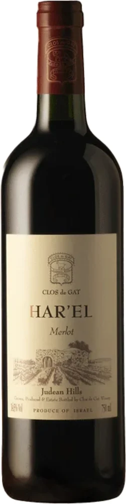Clos de Gat Merlot Har'El 2017 0,75 L