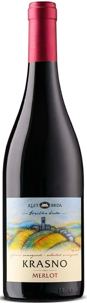 Klet Brda Merlot Krasno 0,75 L