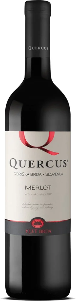 Klet Brda Merlot Quercus 0,75 L