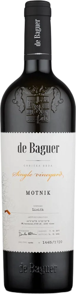 Klet Brda Motnik Single Vineyard de Baguer 2017 0,75 L